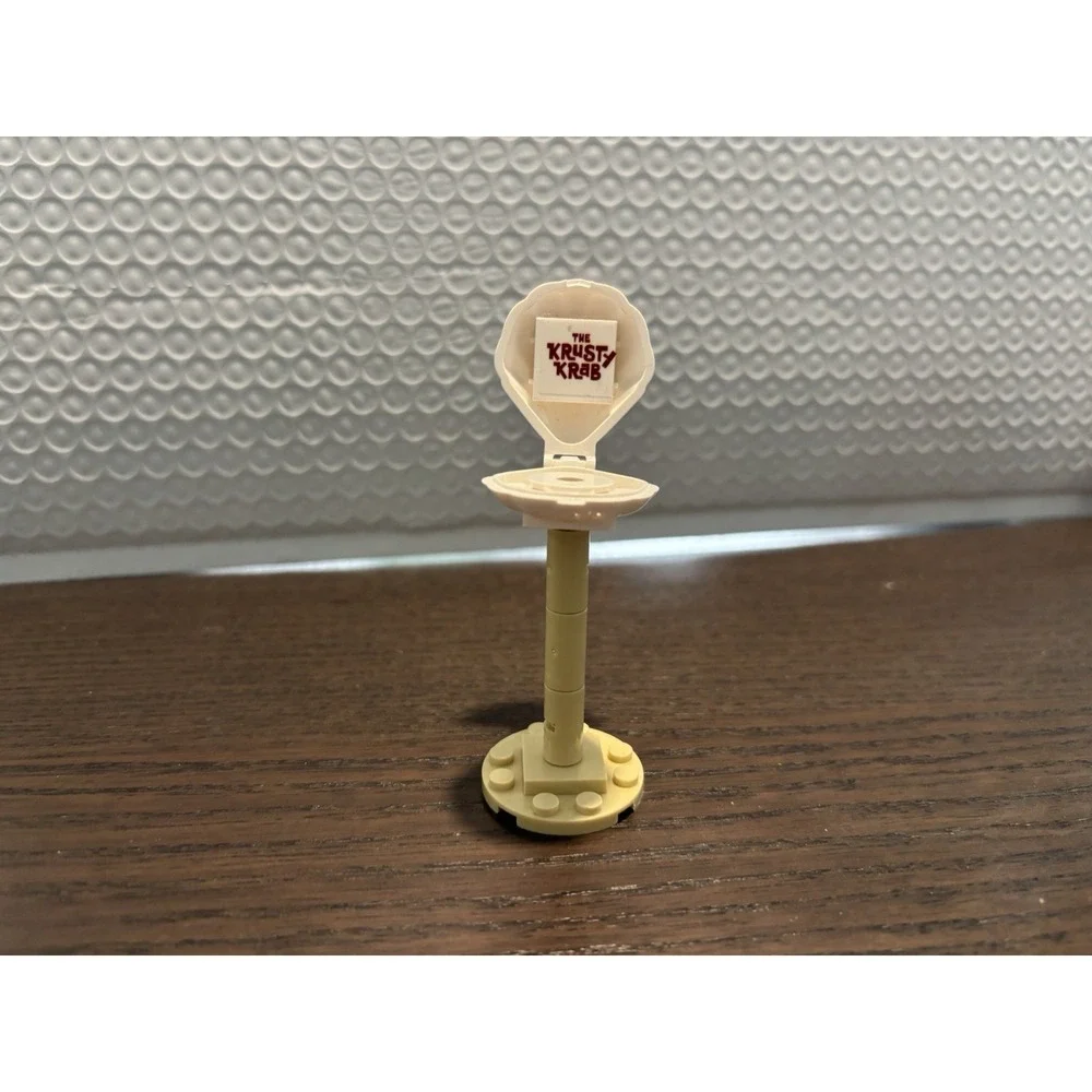 Snap Switch SpongeBob SquarePants Krusty Krab Plankton Food Restaurant Toy Lego